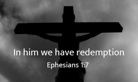 Daily Bible Verse | The Cross | Ephesians 1:7